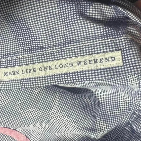 TOMMY BAHAMA JEANS ISLAND MODERN FIT SHORT SLEEVE BUTTON UP MEN'S SHIRT, XXL - Picture 9 of 10